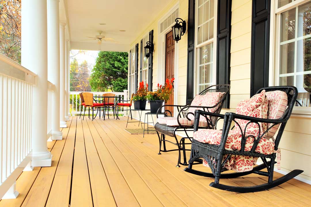 Home Inspection Porch Raleigh North Carolina